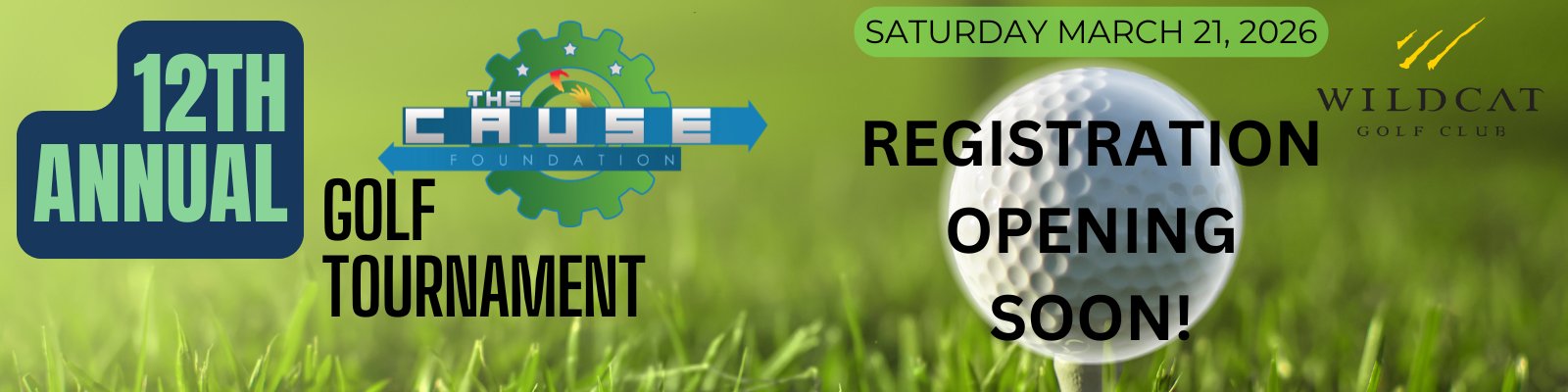 Golf Tourney 2026 website banner